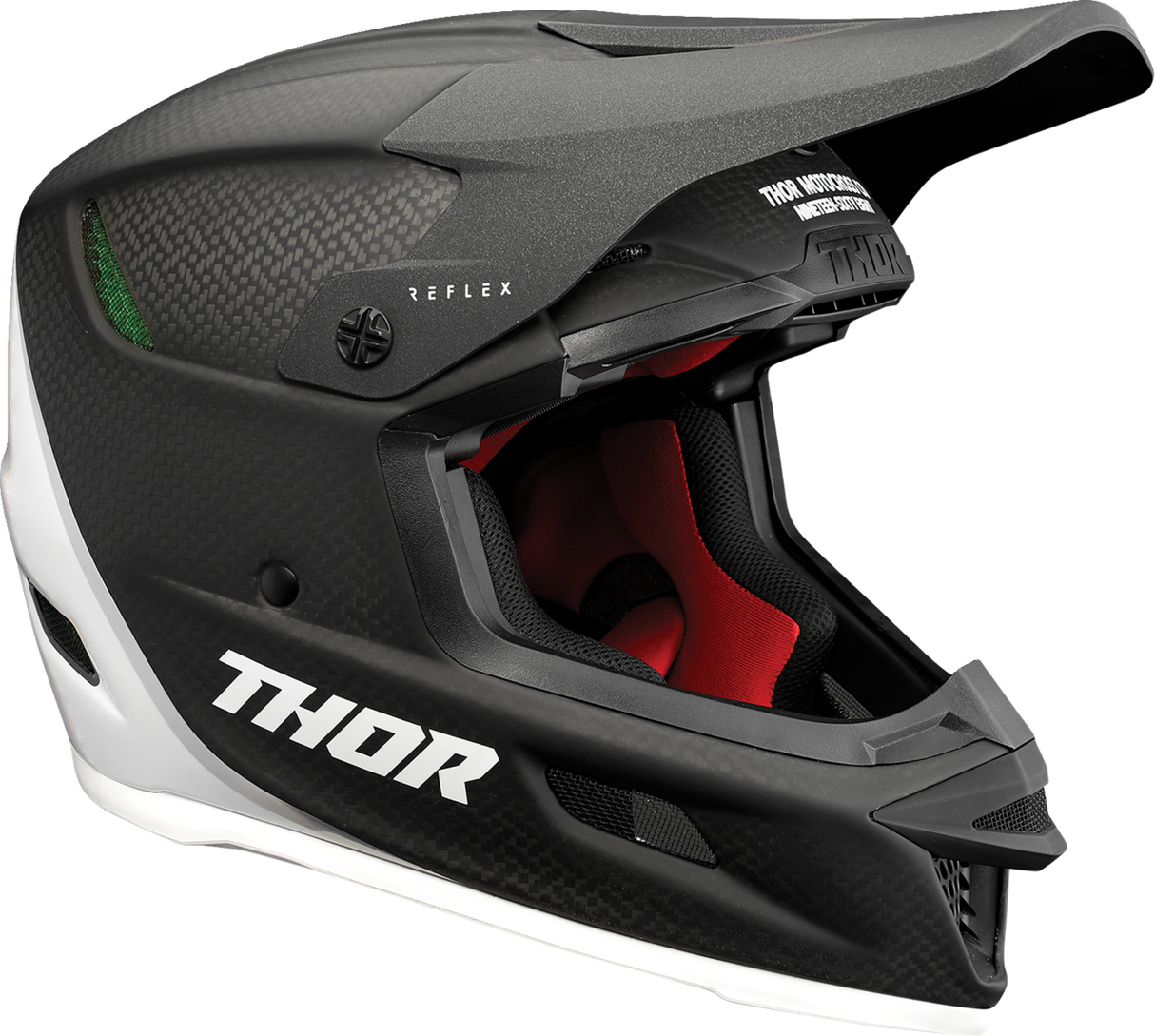 Thor Reflex Helmet - ECE - Polar - Carbon/White - MIPS? - Large 0110-7822 - Cycle City Outdoors