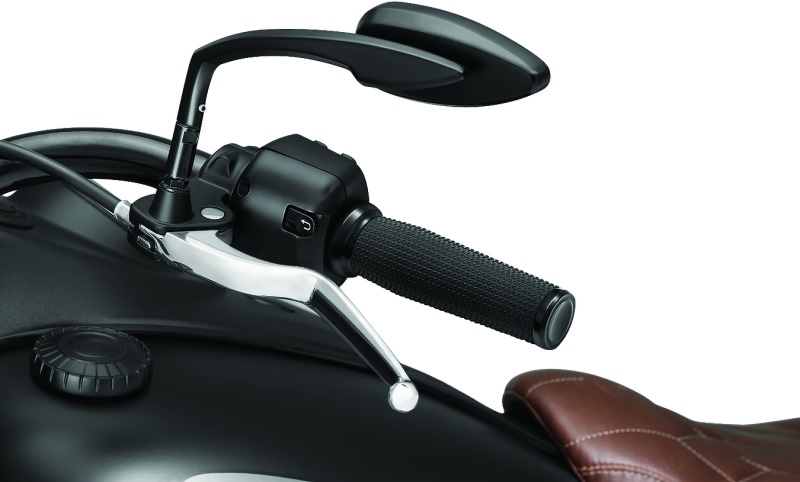 Kuryakyn Thresher Grips 18-Up Indian Models Black - Cycle City Outdoors