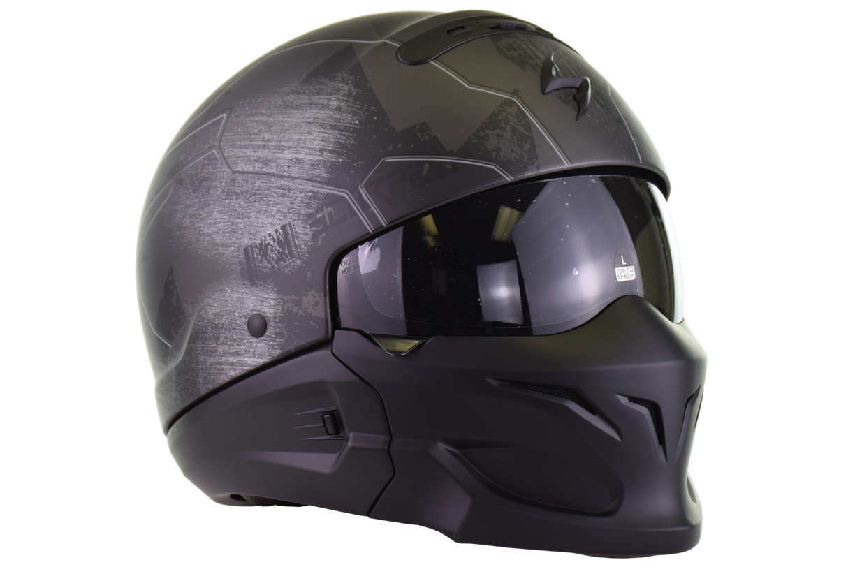 ScorpionEXO - Covert Solid Helmet - Matte Black - Medium (open box)