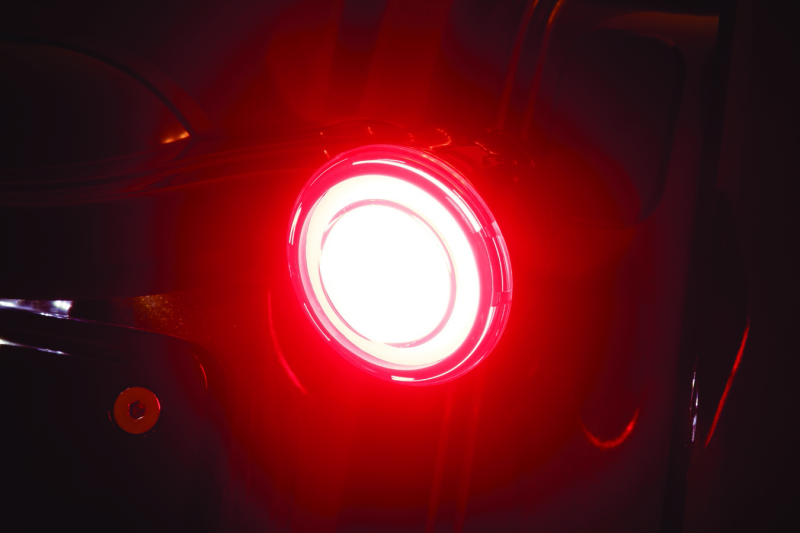 Kuryakyn Tracer L.E.D. Rear Turn Signal Insert Red Light Red Lens 1157 - Cycle City Outdoors