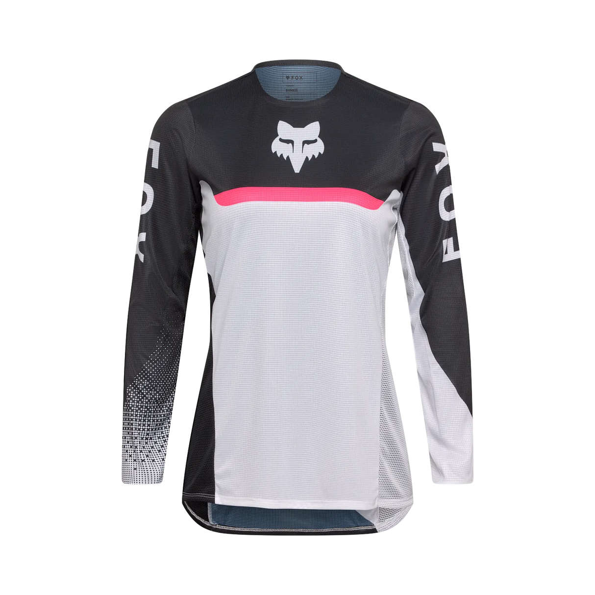 Fox Racing - Woman's Flexair Fracture Jersey - White/Black - S