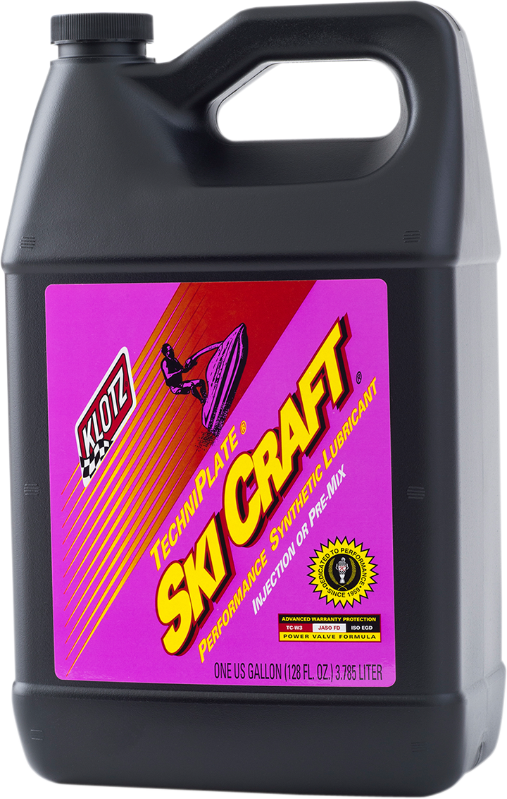 KLOTZ OIL SkiCraft? Synthetic 2-Stroke Oil - 1 U.S. gal. KL-307