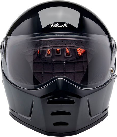 BILTWELL Lane Splitter Helmet - Gloss Black - Medium 1004-101-503