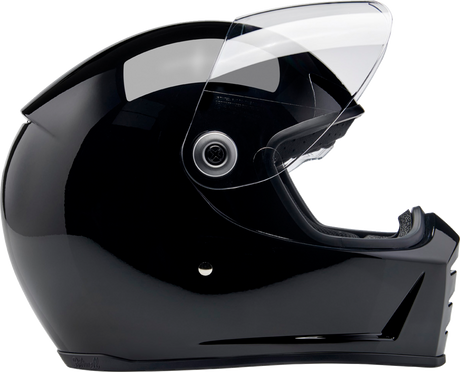 BILTWELL Lane Splitter Helmet - Gloss Black - Large 1004-101-504