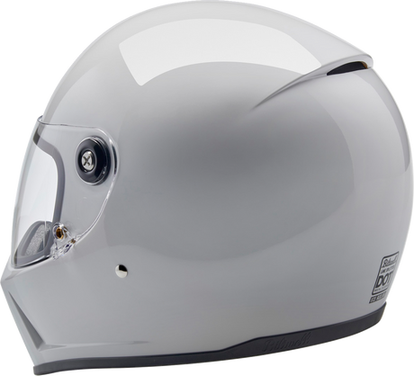 BILTWELL Lane Splitter Helmet - Gloss White - Medium 1004-104-503