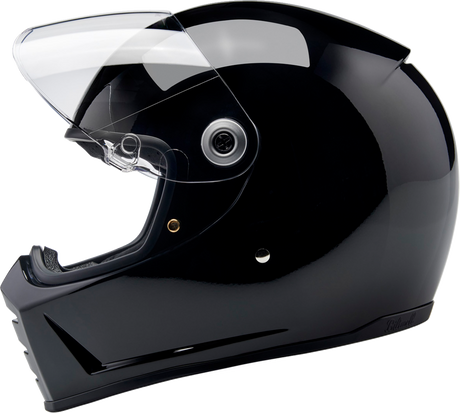 BILTWELL Lane Splitter Helmet - Gloss Black - Large 1004-101-504