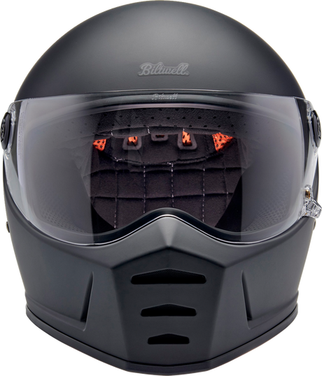 BILTWELL Lane Splitter Helmet - Flat Black - 2XL 1004-201-506