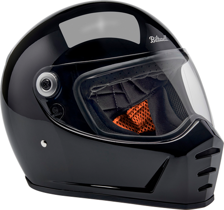BILTWELL Lane Splitter Helmet - Gloss Black - Small 1004-101-502