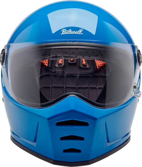 BILTWELL Lane Splitter Helmet - Gloss Tahoe Blue - 2XL 1004-129-506