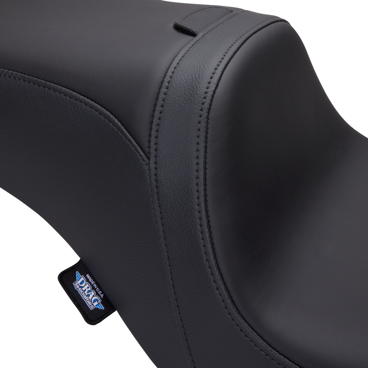 DRAG SPECIALTIES Predator 2-Up Seat - Solar Leather - Smooth - w/o Backrest - FLH/FLTR '08-'23 0801-1501 - Cycle City Outdoors