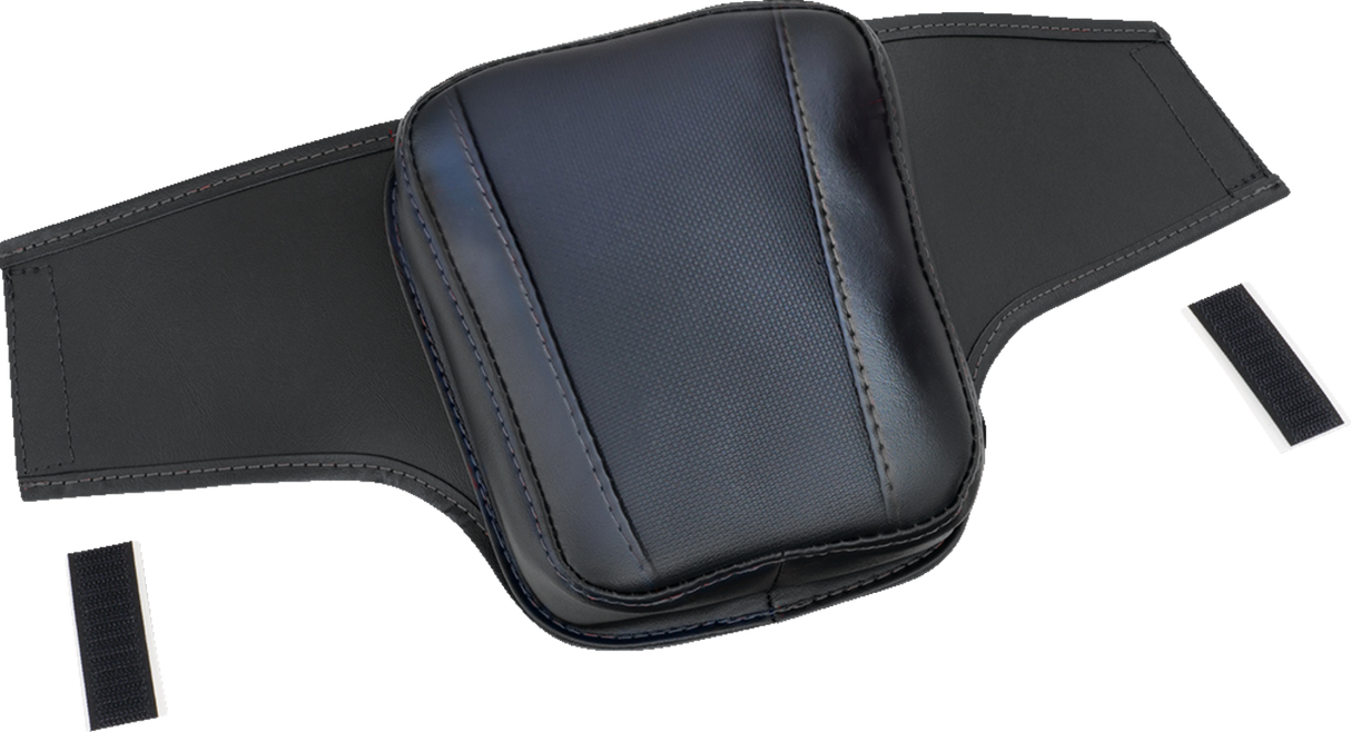 SHOW CHROME Ballistic Tank Pouch - Black w/ Black Stitch - Ryker '19-'23 H40-402CBK