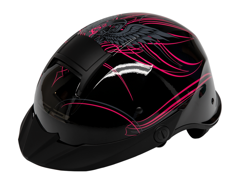 LS2 - Rebellion Wheels & Wings Half Helmet