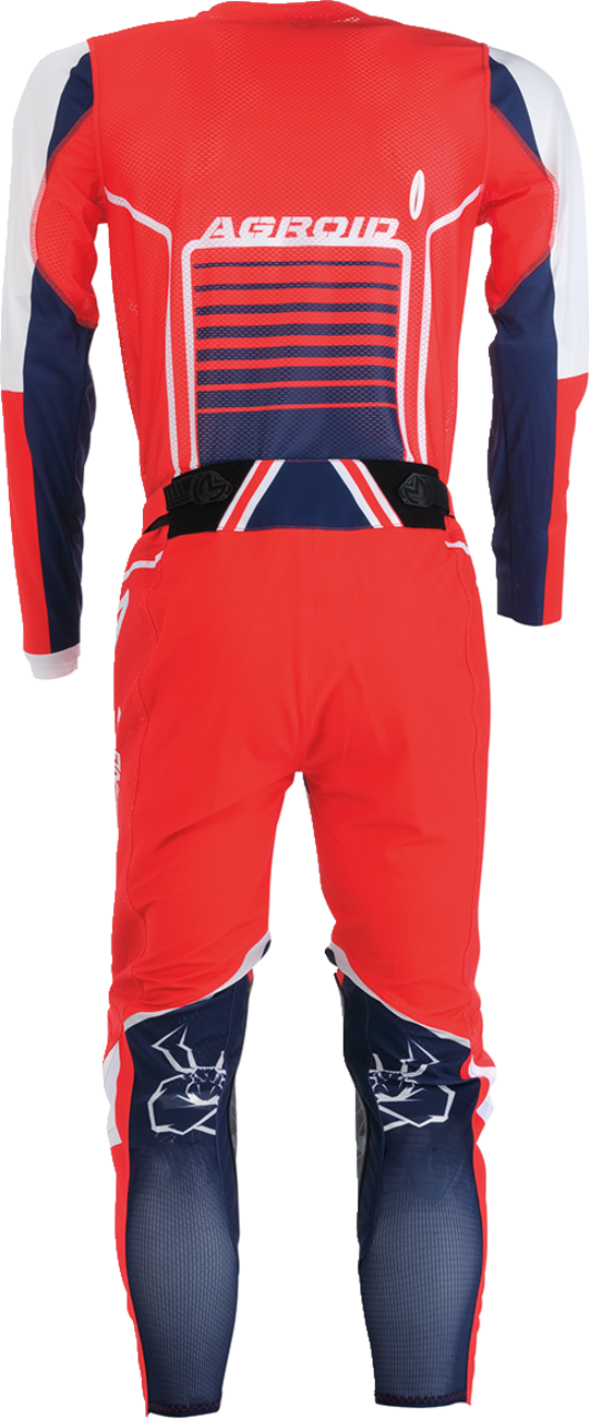 MOOSE RACING Agroid Jersey - Red/White/Blue - Medium 2910-7501 - Cycle City Outdoors