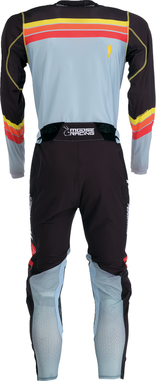 MOOSE RACING Agroid Jersey - Gray/Yellow - Small 2910-7512 - Cycle City Outdoors