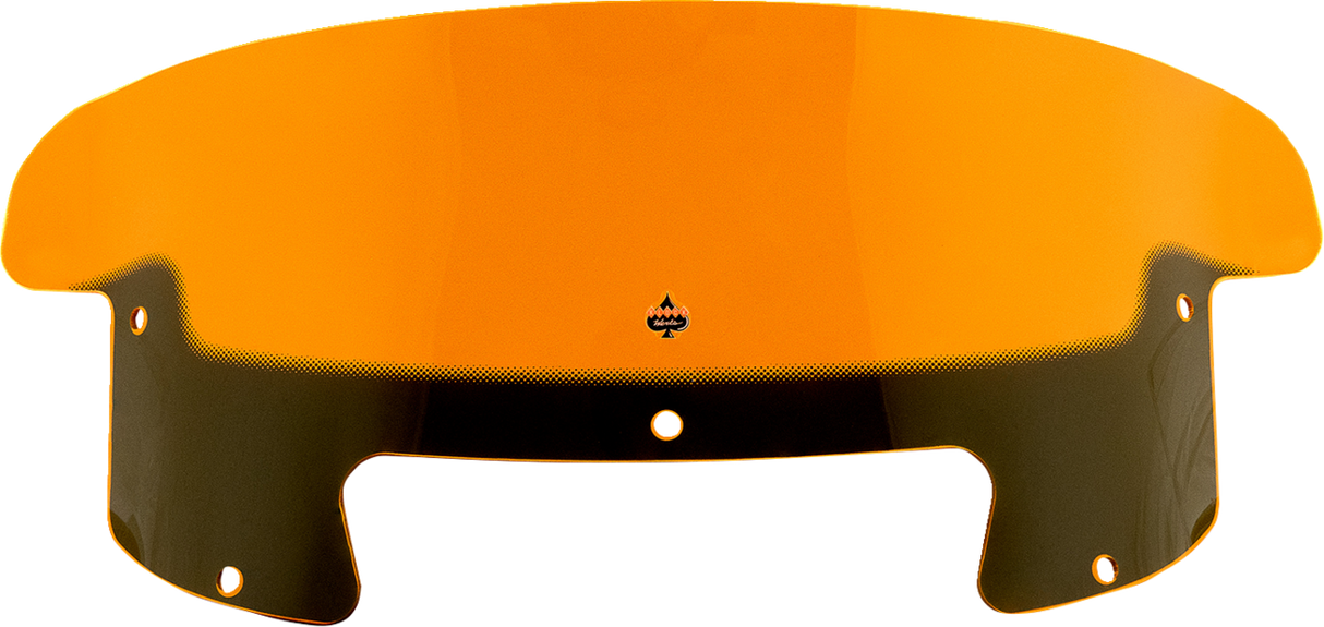 KLOCK WERKS Kolor Flare* Windshield - 8" - Orange - Indian KWW-04-0619