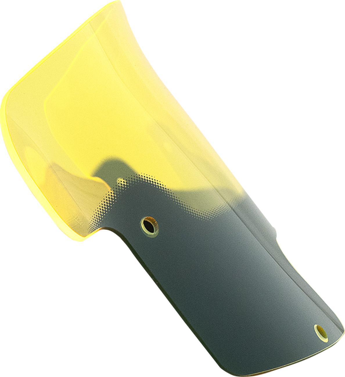 KLOCK WERKS Kolor Flare* Windshield - 8" - Yellow - Indian KWW-04-0620