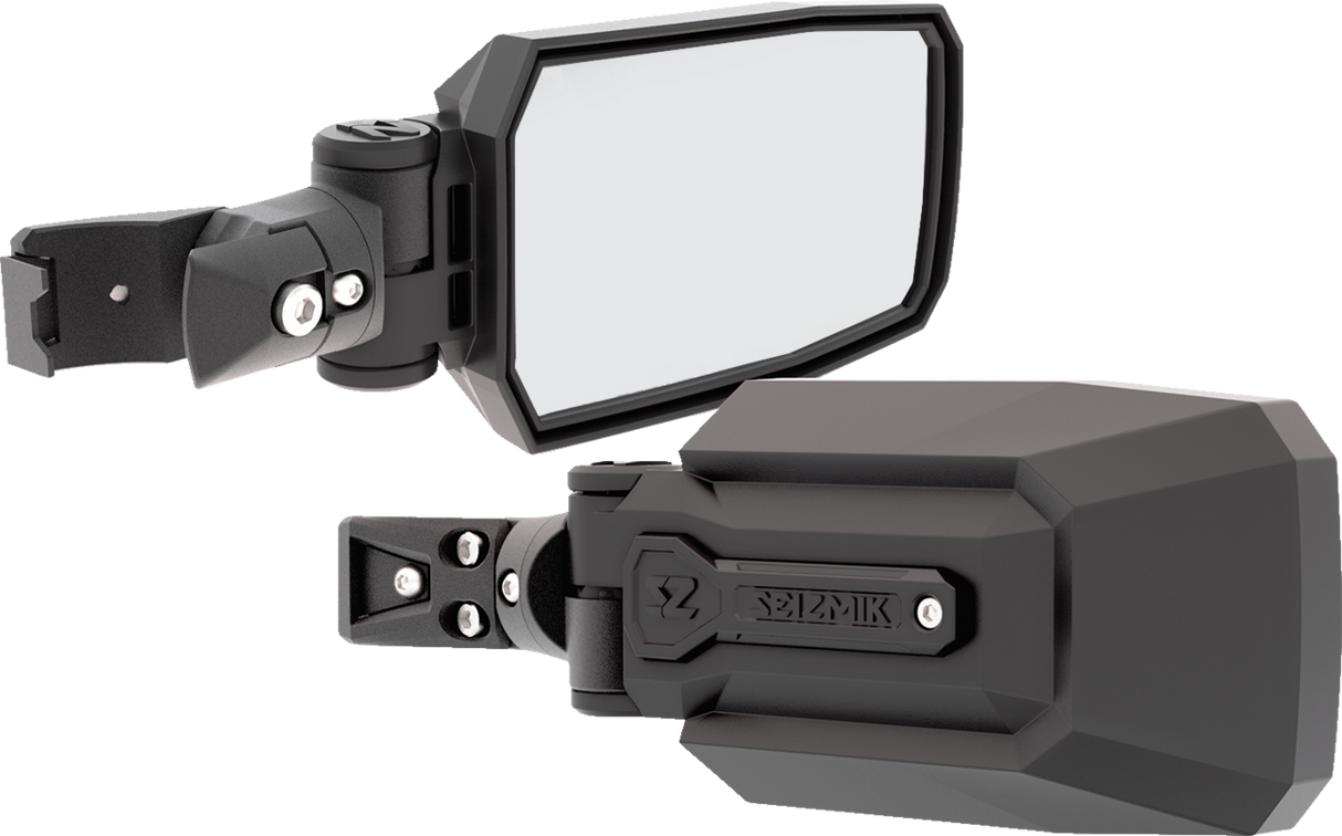 SEIZMIK Mirror - Side View - Rectangle - Black 56-90095KIT