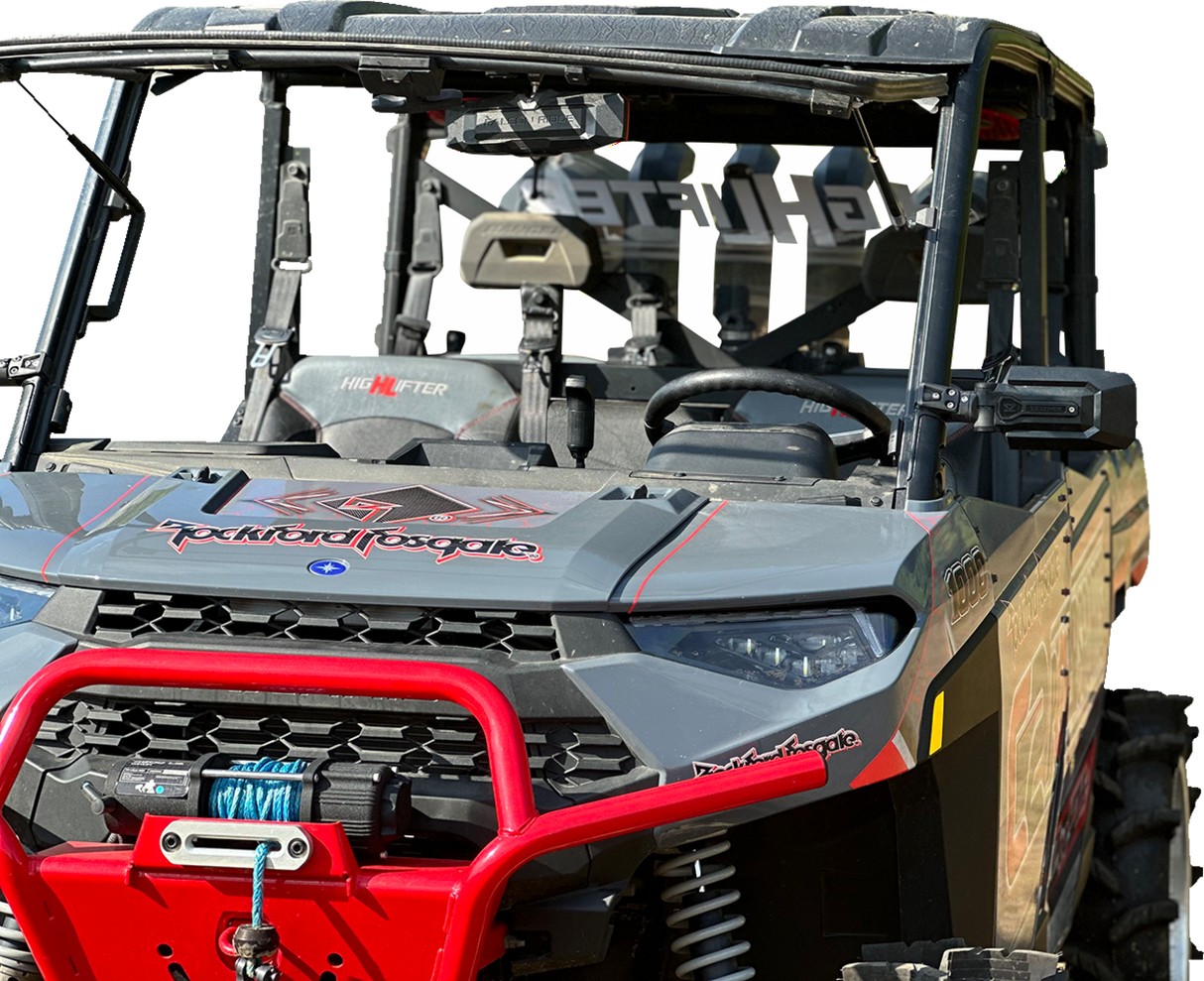 SEIZMIK Mirror - Trailrider - Side View - Rectangle - Black 56-90093KIT