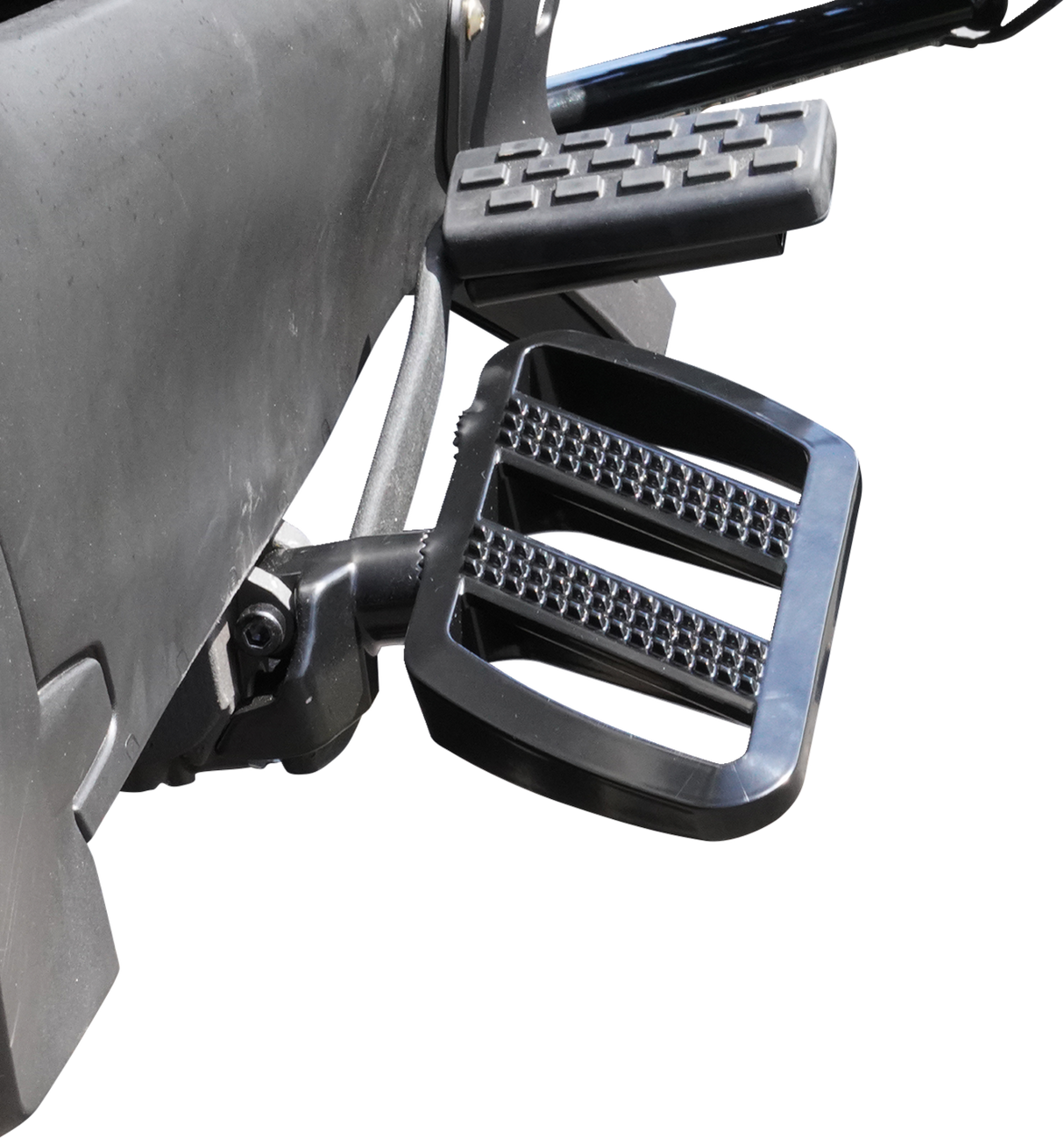 SHOW CHROME Combat Boards - Driver - Stealth Black - Ryker '19-'24 41-426BK