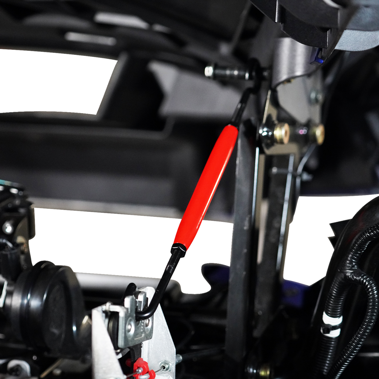 SHOW CHROME Hood Rod - Adjustable - Polaris Slingshot 44-110