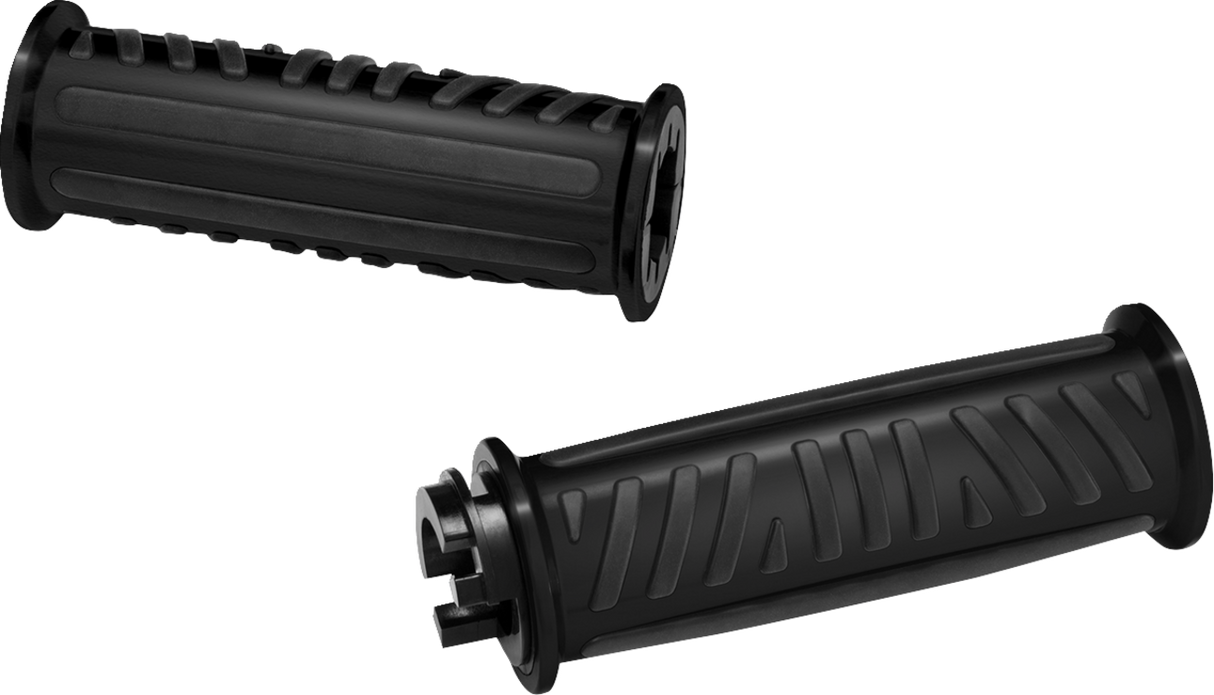 SHOW CHROME Grips - Combat - Ryker - Black 17-455BK