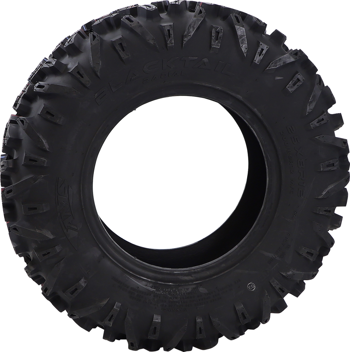 AMS Tire Blacktail Front Tire 27x9R14 6 Ply 1479-3611