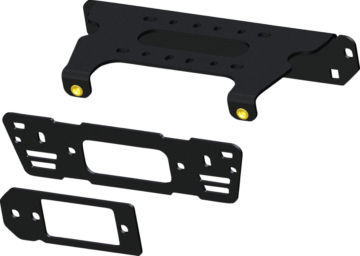 KFI PRODUCTS Winch Mount - Polaris/Gravely 101345