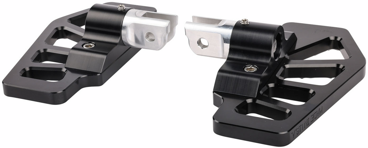 THRASHIN SUPPLY CO. Apex Mini Floorboards - Driver - Black TSC-2217-1-SF