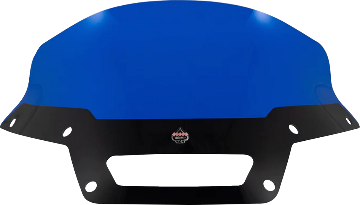 KLOCK WERKS Kolor Flare* Sport Windshield - 6" - Blue - FXLRST KWW-02-0626