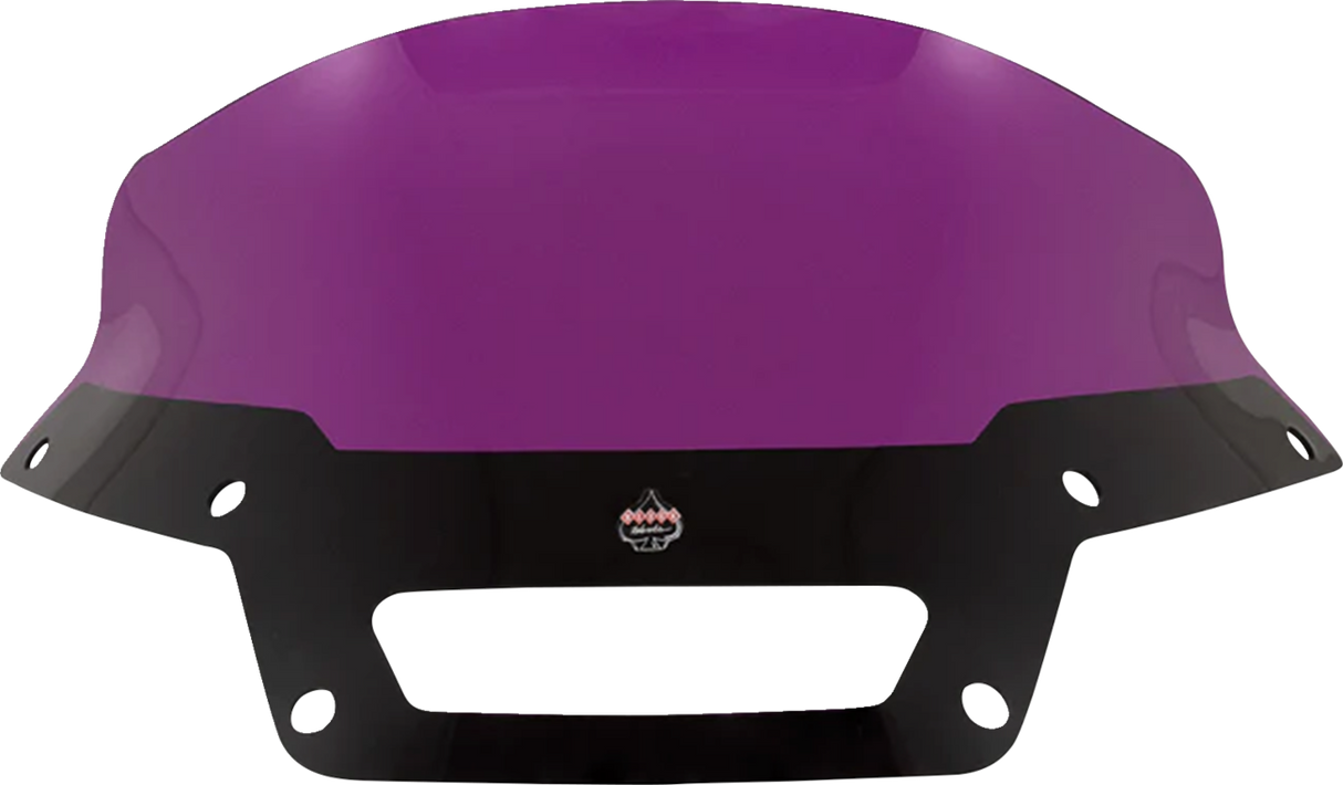 KLOCK WERKS Kolor Flare* Sport Windshield - 6" - Purple - FXLRST KWW-02-0627