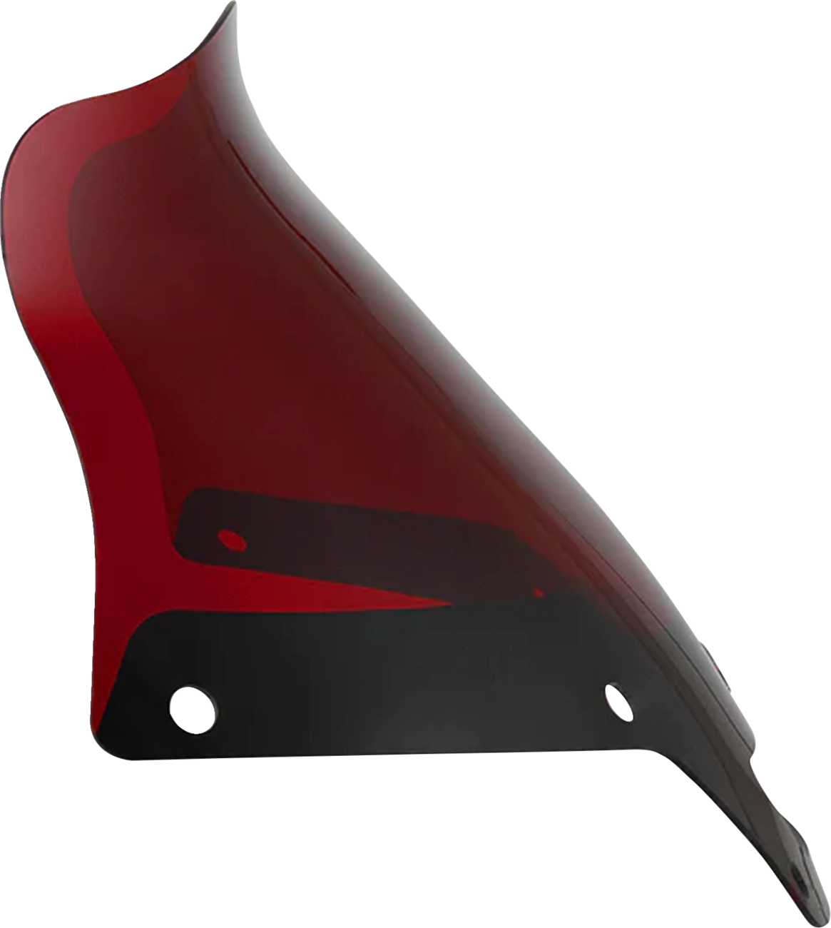KLOCK WERKS Kolor Flare* Sport Windshield - 8" - Red - FXLRST KWW-02-0629