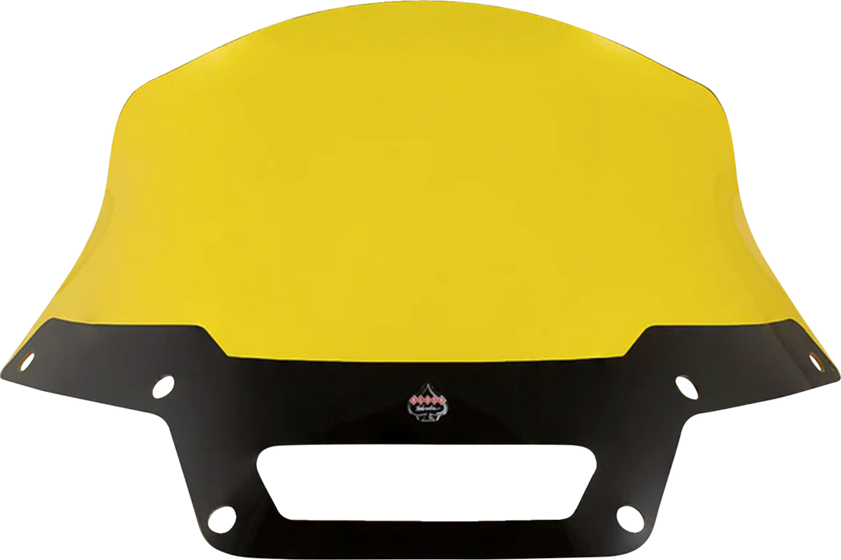 KLOCK WERKS Kolor Flare* Sport Windshield - 8" - Yellow - FXLRST KWW-02-0631