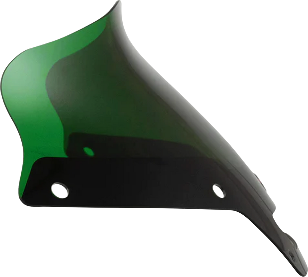 KLOCK WERKS Kolor Flare* Sport Windshield - 6" - Green - FXLRST KWW-02-0625