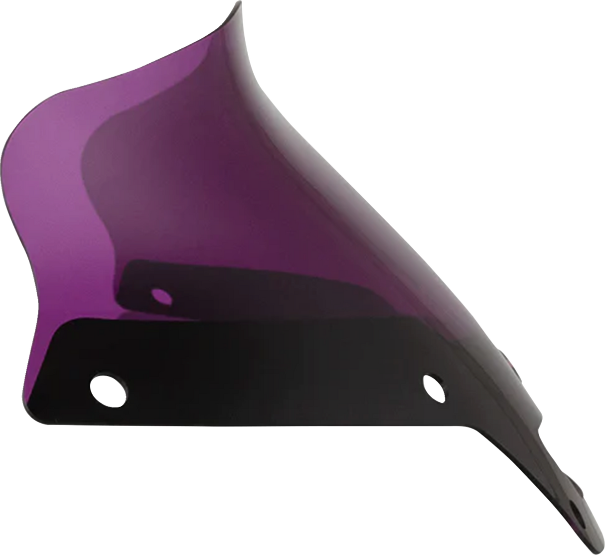KLOCK WERKS Kolor Flare* Sport Windshield - 6" - Purple - FXLRST KWW-02-0627