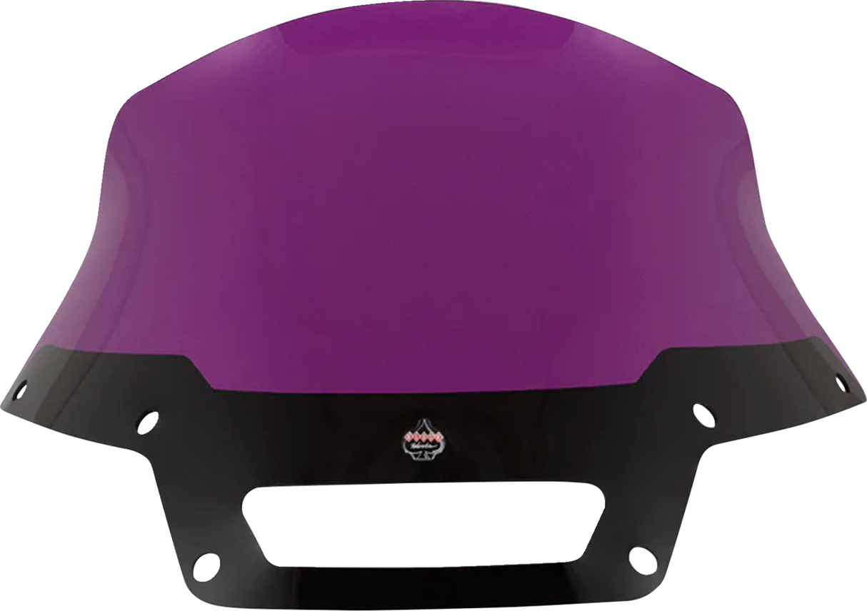 KLOCK WERKS Kolor Flare* Sport Windshield - 8" - Purple - FXLRST KWW-02-0634