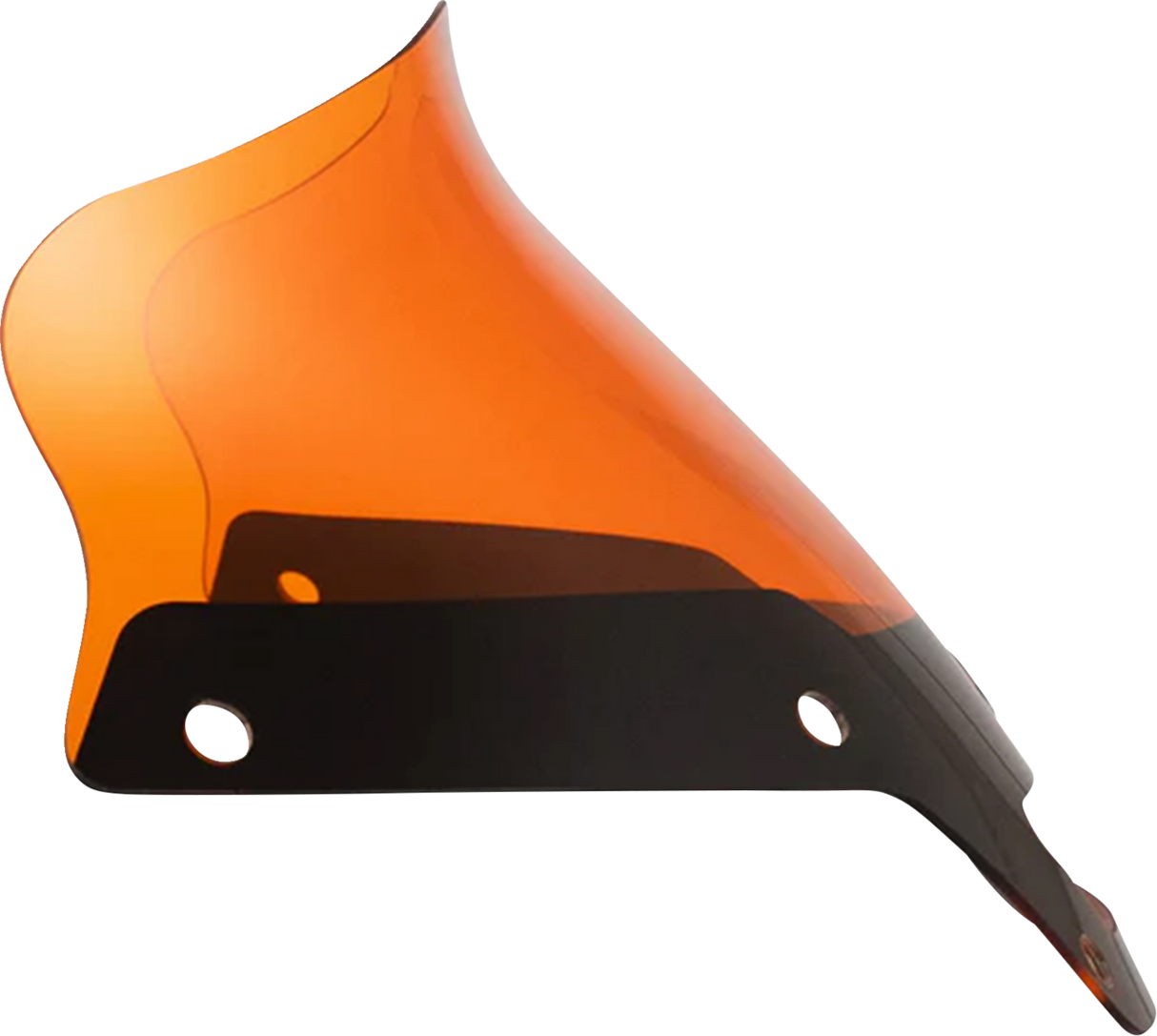 KLOCK WERKS Kolor Flare* Sport Windshield - 6" - Orange - FXLRST KWW-02-0623