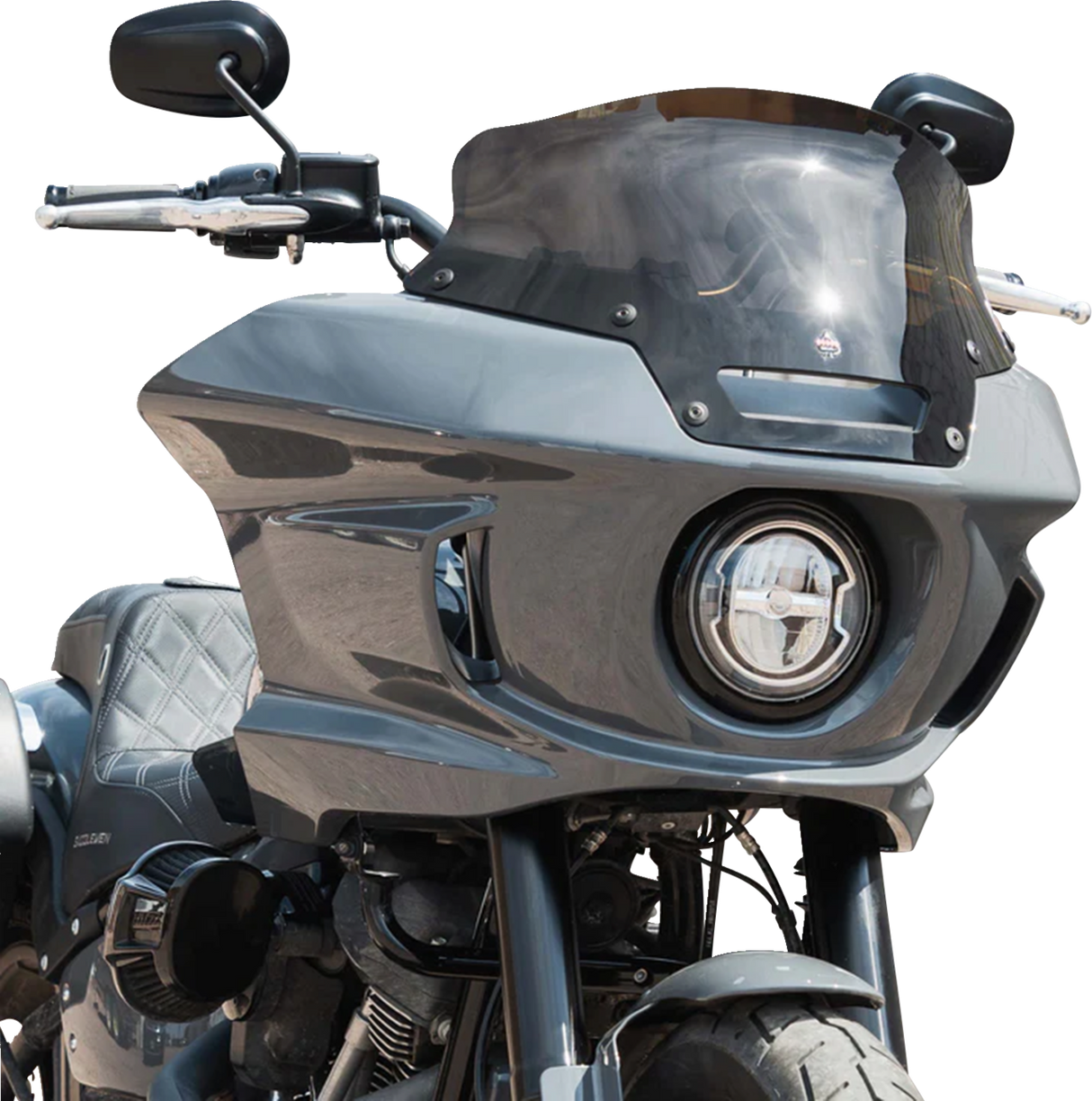 KLOCK WERKS Kolor Flare* Sport Windshield - 6" - Bronze - FXLRST KWW-02-0628