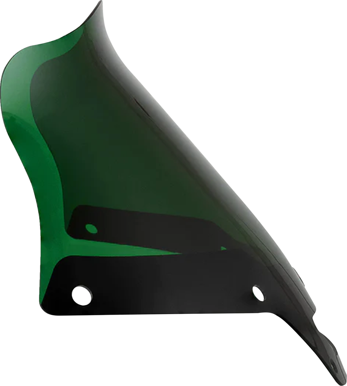 KLOCK WERKS Kolor Flare* Sport Windshield - 8" - Green - FXLRST KWW-02-0632