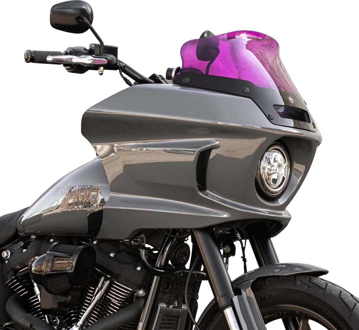 KLOCK WERKS Kolor Flare* Sport Windshield - 6" - Purple - FXLRST KWW-02-0627