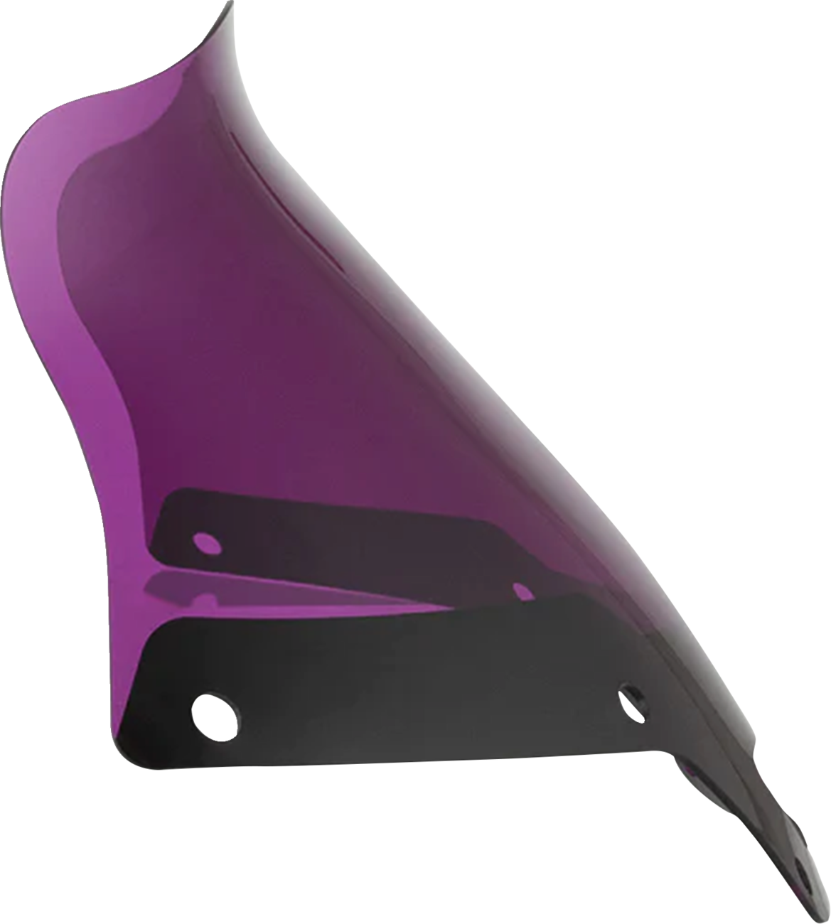 KLOCK WERKS Kolor Flare* Sport Windshield - 8" - Purple - FXLRST KWW-02-0634