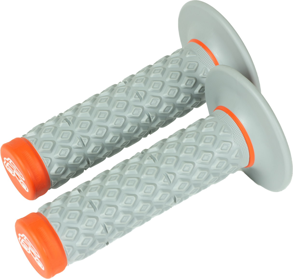 RENTHAL MX Dual Grips - Comfort - Soft/Firm - Orange G208 - Cycle City Outdoors