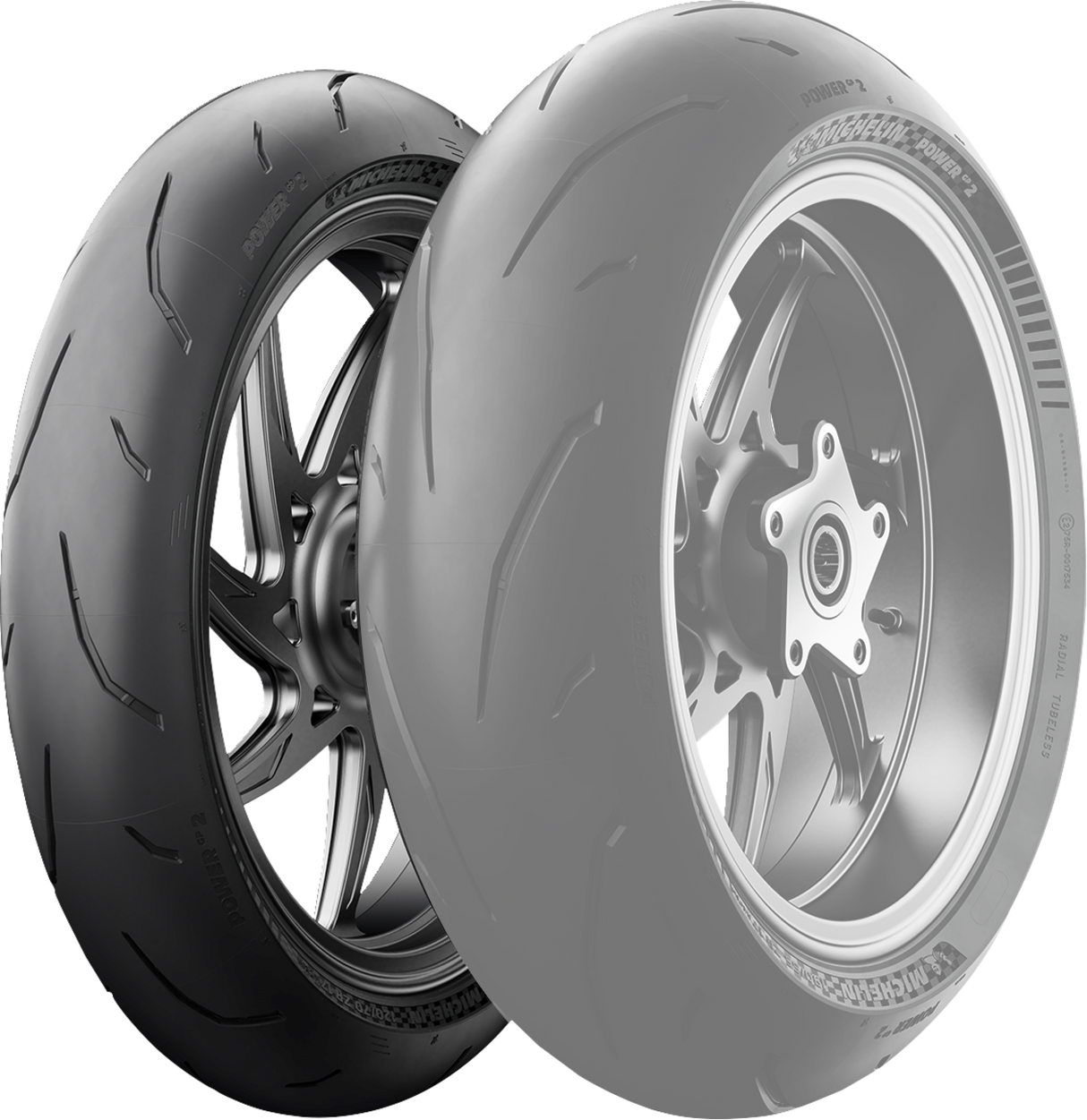 MICHELIN Tire - Power GP2 - Front - 120/70ZR17 - (58W) 27281