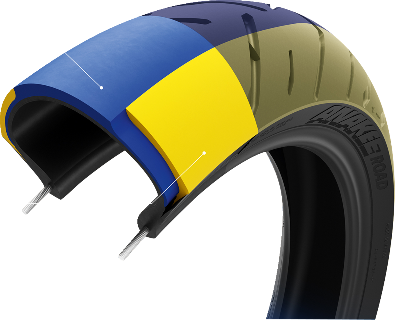 MICHELIN Tire - Anakee Road - Rear - 150/70R17 - 69V 63306