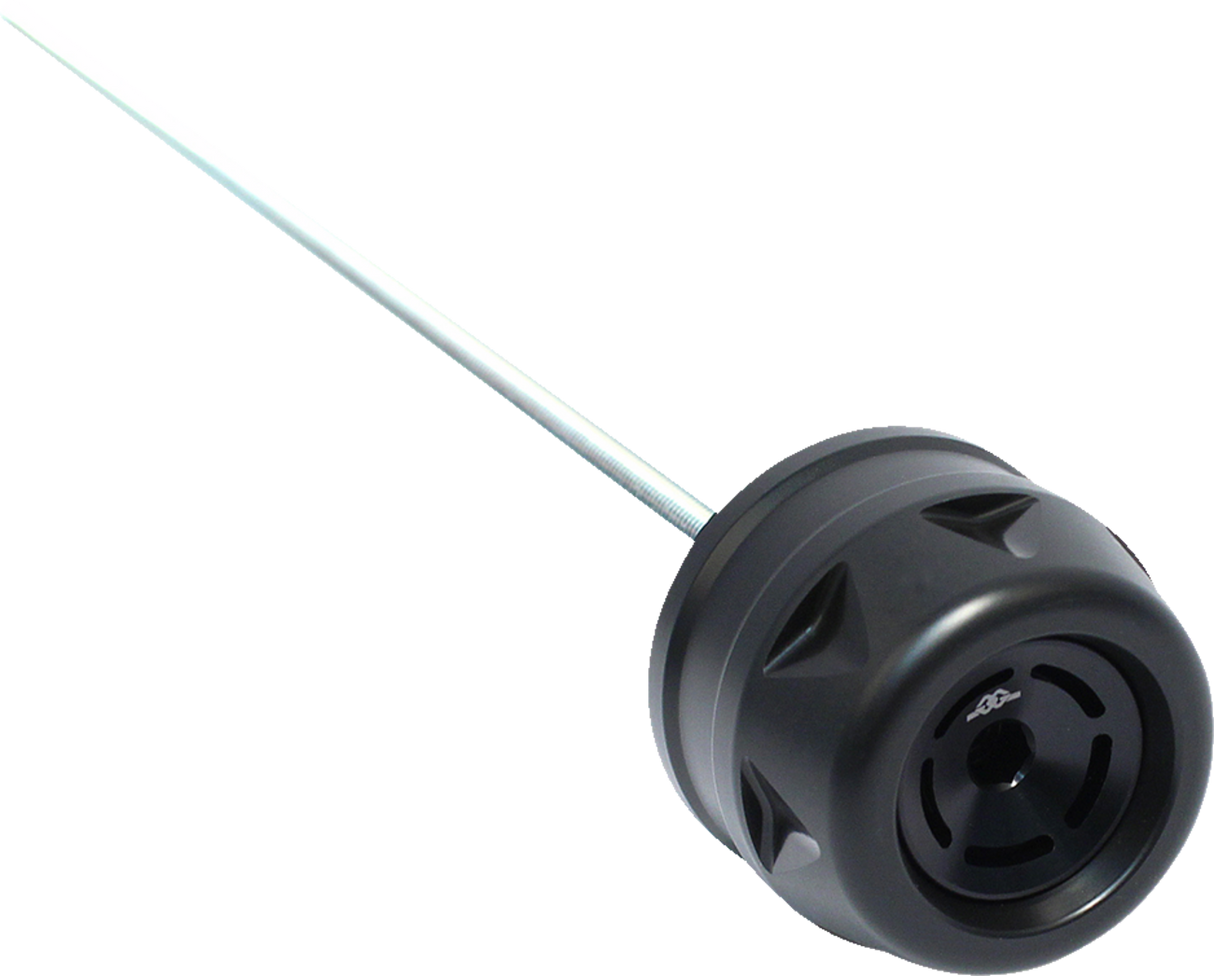 GILLES TOOLING Rear Axle Protector - Black - Yamaha GTA-R-Y07-B