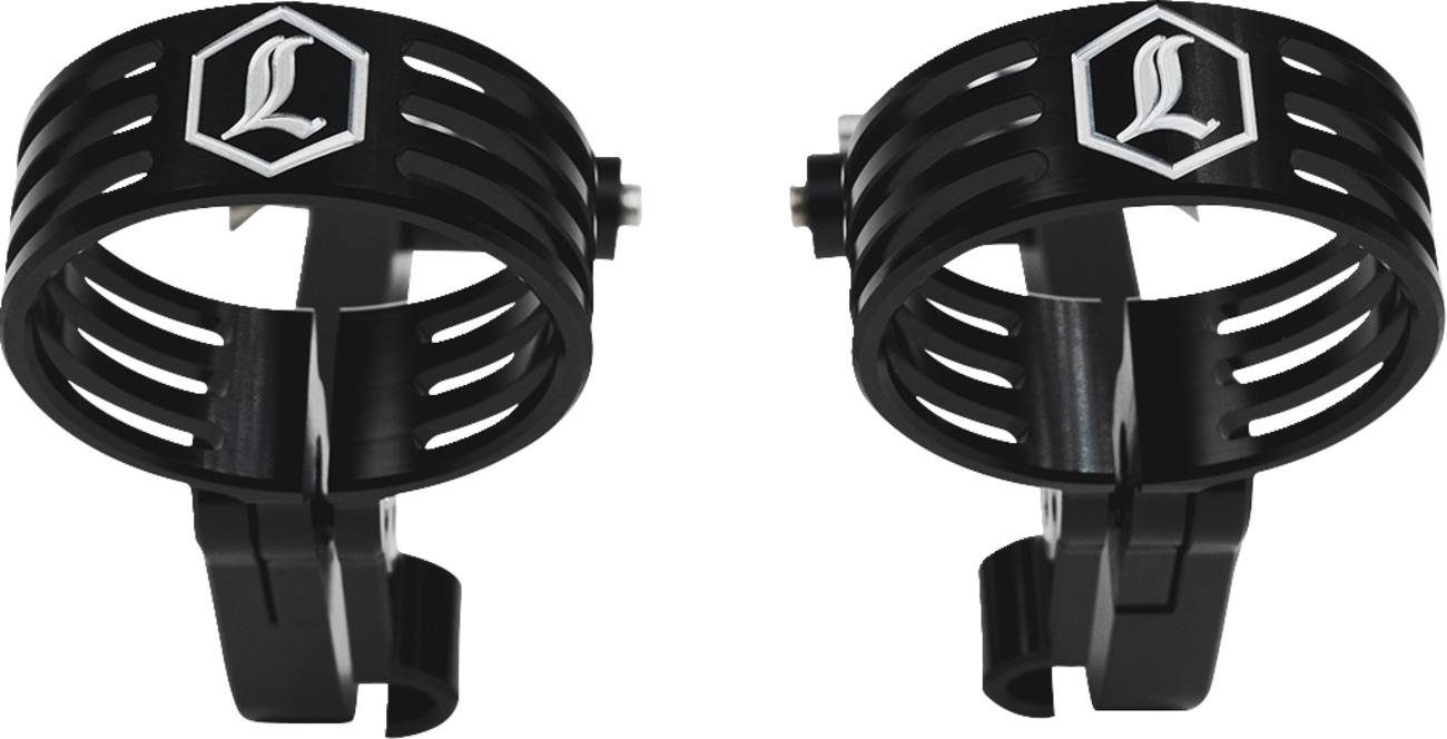 LEGEND SUSPENSION REVO ARC External Reservoir Mounts - Black 1313-0245