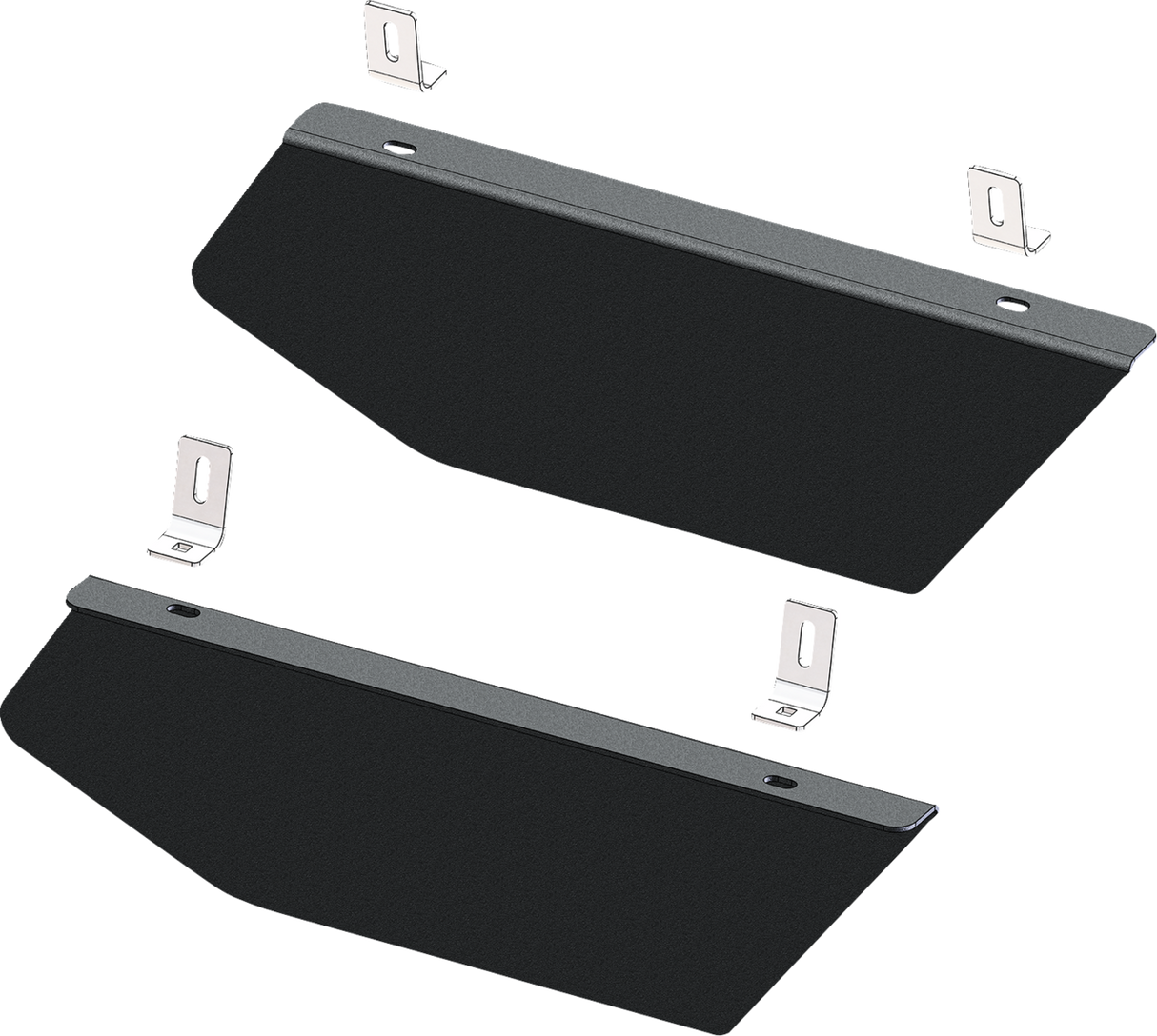 KFI PRODUCTS Rear Lower Doors - Black - Talon 1000-4 101845