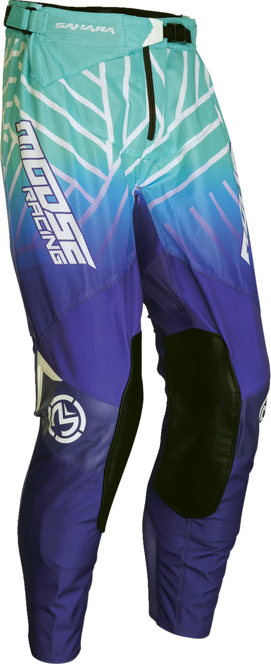 MOOSE RACING Sahara Pants - Purple/Turquoise - 32 2901-11430