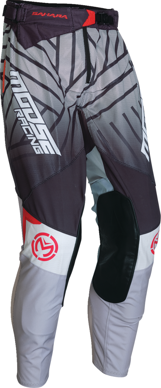 MOOSE RACING Sahara Pants - Black/White - 30 2901-11461