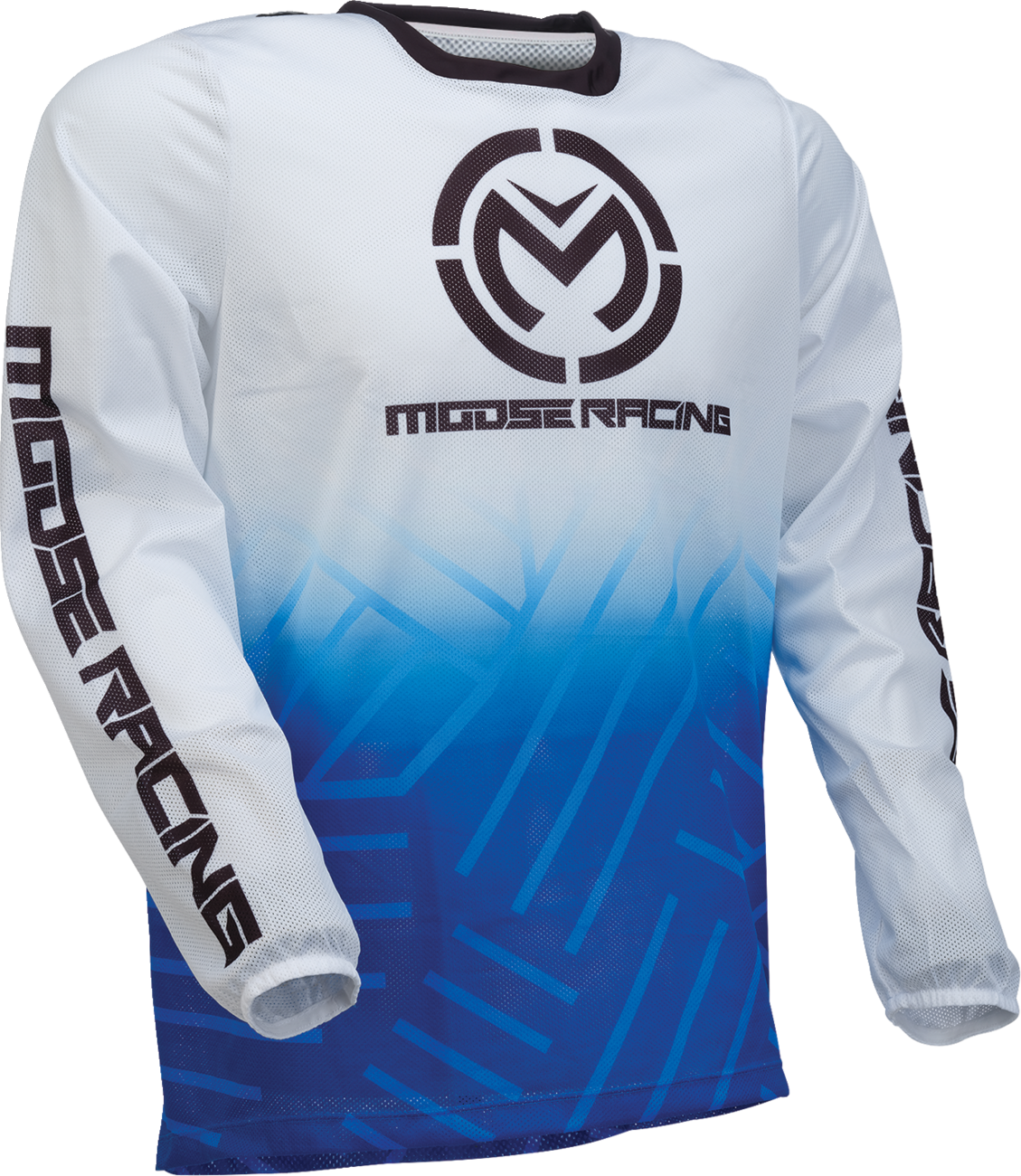 MOOSE RACING Sahara Jersey - Blue/White - Medium 29107931