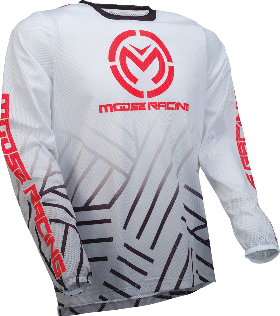 MOOSE RACING Sahara Jersey - Black/White - XL 29107951